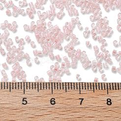 Прозрачные внутри цветные стеклянные бусины&nbsp;SEED-H003-04F