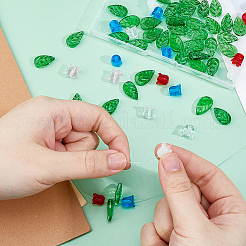 80шт nbeads ландыш стеклянные бусины&nbsp;GLAA-NB0001-88