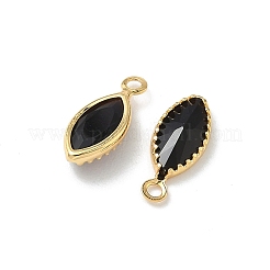 Латунь стекло амулеты&nbsp;KK-Z136-33G-03