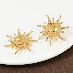 Серьги-гвоздики из нержавеющей стали 304&nbsp;X-EJEW-H164-01A-G