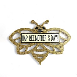 Силиконовые Молды для подвески пчелы на тему Дня матери своими руками&nbsp;SIMO-H010-08