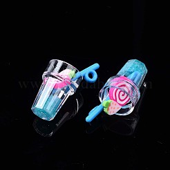 Подвески из смолы с имитацией фруктового чая&nbsp;CRES-S359-31