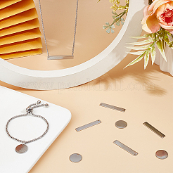 48 шт. 2 стиля подвески из нержавеющей стали 304&nbsp;STAS-BBC0005-82P