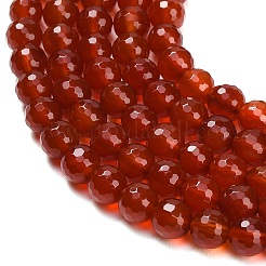 Природного сердолика нитей бисера&nbsp;G-C280-B10-8mm