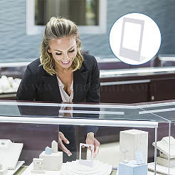 Акриловый дисплей серьги стойки&nbsp;EDIS-WH0012-46B