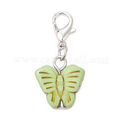 Подвеска-бабочка из синтетической бирюзы&nbsp;HJEW-JM03735