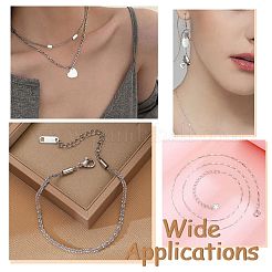 160 шт. 16 стиля цепных ушек из нержавеющей стали 304&nbsp;FIND-CJ0004-88