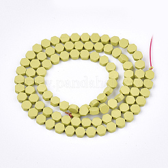 Окрашенного распылением немагнитных синтетических нитей гематита бусы&nbsp;G-T116-03A-06