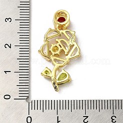 Разноцветные стеклянные подвески&nbsp;KK-F865-02G