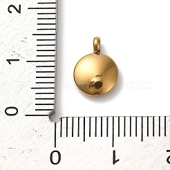 Подвески из нержавеющей стали 304 с черной эмалью&nbsp;STAS-R009-01G-U