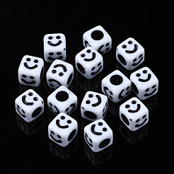 Непрозрачные акриловые бусины&nbsp;SACR-S273-43