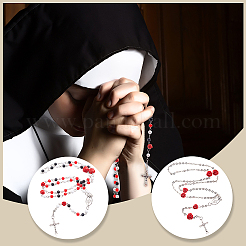 Набор для самостоятельного изготовления ожерелья из бусин «Религия и розы»&nbsp;DIY-FH0004-05