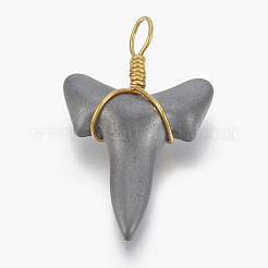 Немагнитные синтетические гематит подвески&nbsp;G-T094-07