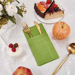 75 шт. бумажная салфетка из натуральной древесной массы AJEW-BBC0002-26