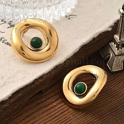 Серьги-гвоздики из нержавеющей стали 304&nbsp;STAS-Z112-12G-01