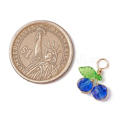 Подвески из вишневого стекла&nbsp;PALLOY-JF03470