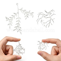 10шт 2 стиля латунные подвески&nbsp;KK-CJ0003-06