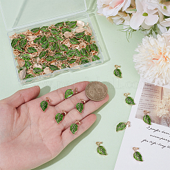 100 шт. Подвески из сплава с эмалью&nbsp;ENAM-ME0001-50