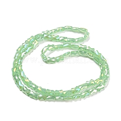 Нити стеклянных бусин ab цветной пластины&nbsp;EGLA-P051-06B-C03