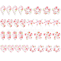 32шт 8 стиля прозрачные акриловые подвески&nbsp;TACR-PH0001-49