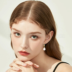 80 шт. 2-х цветная фурнитура для сережек из нержавеющей стали 304&nbsp;STAS-SC0010-56