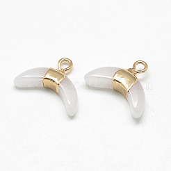 Натурального белого нефрита подвески&nbsp;LS-G-Q494-40E