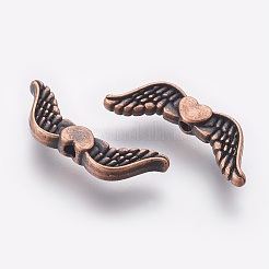 Сплавочные овальные бусины тибетского стиля &nbsp;LS-TIBEB-6803-R-LF