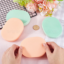 4 шт. 2-х цветные косметические губки для лица&nbsp;MRMJ-GF0001-62B