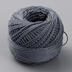 Хлопковые нитки №8 для вязания крючком&nbsp;OCOR-WH0071-89B