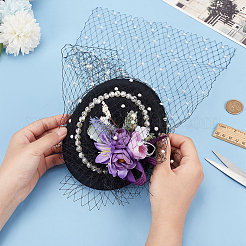 Ленты из полиэстера для свадебных головных уборов.&nbsp;AJEW-WH0518-73B