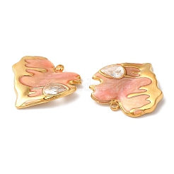 Подвески из нержавеющей стали 304 с эмалью&nbsp;STAS-K256-07G-02