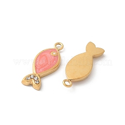 Подвески из нержавеющей стали 304 с эмалью&nbsp;STAS-Z122-22G-02