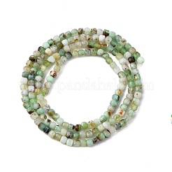 Натуральные хризопразные бисерные пряди&nbsp;LS-G-RM2025-C15-A