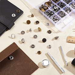 Съемные комплекты кнопок из цинкового сплава&nbsp;TOOL-WH0059-126B