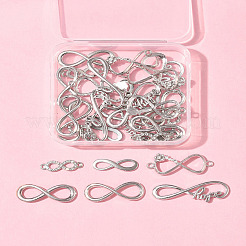 30 шт. 6 стиля тибетский стиль сплав бесконечность с подвесками-соединителями надежды&nbsp;TIBE-FS0003-26