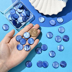 2 нити натуральных ракушечных бусин нити&nbsp;SHEL-SC0001-79