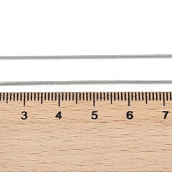 Не тускнеющие ожерелья из нержавеющей стали 304 в виде змеи&nbsp;NJEW-D285-02P