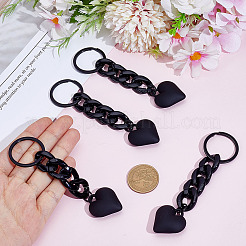 4шт. брелки из сплава&nbsp;KEYC-ME0001-10B