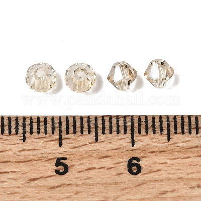 Прозрачные стеклянные бусины&nbsp;GLAA-K072-04E-1