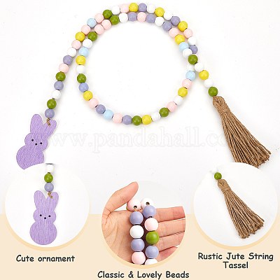 Деревянные бусины&nbsp;DIY-WH0888-777A-01-1