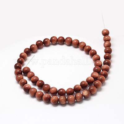 Синтетические нити голдстоуновские круглый шарик G-P075-48-8mm-1