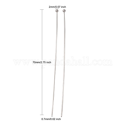 Шариковые головки из нержавеющей стали 304&nbsp;STAS-K146-045-0.7x70mm-1