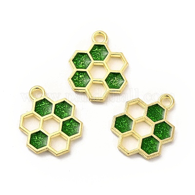 Подвески из эмали и сплава&nbsp;ENAM-J650-06G-01-1