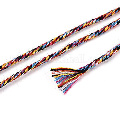 150 м двухслойных хлопковых витых шнуров&nbsp;OCOR-N010-01-06-1