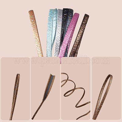 10м складной шнур из блестящей искусственной кожи&nbsp;OCOR-GF0004-11E-1