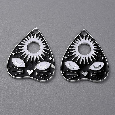 Подвески из эмали и сплава FIND-WH0129-38B-1