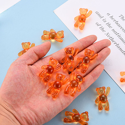 Прозрачные акриловые бусины&nbsp;MACR-S373-01B-921-1