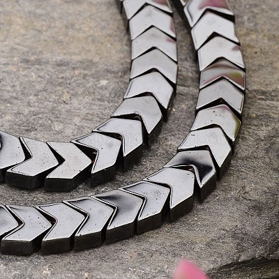 Гальванические стрелки немагнитные нити шарик синтетический гематит G-E295-10F-1