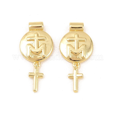 Латунные подвески&nbsp;KK-F931-30G-G-1