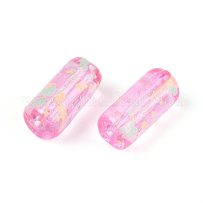 Прозрачные стеклянные бусины Пикассо&nbsp;SEED-N010-02A-1